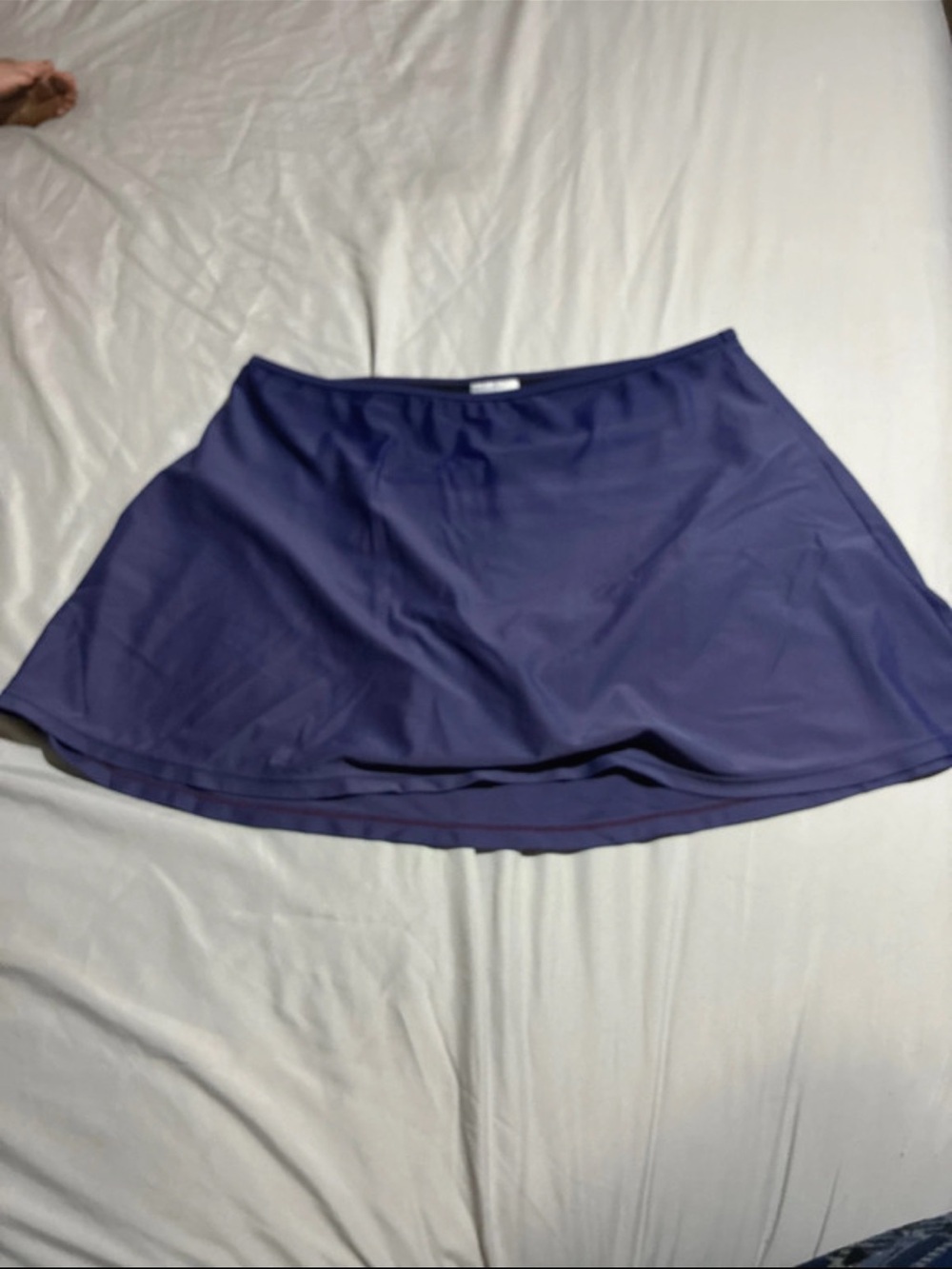 Women's Purple Swim Skirt Coverup
